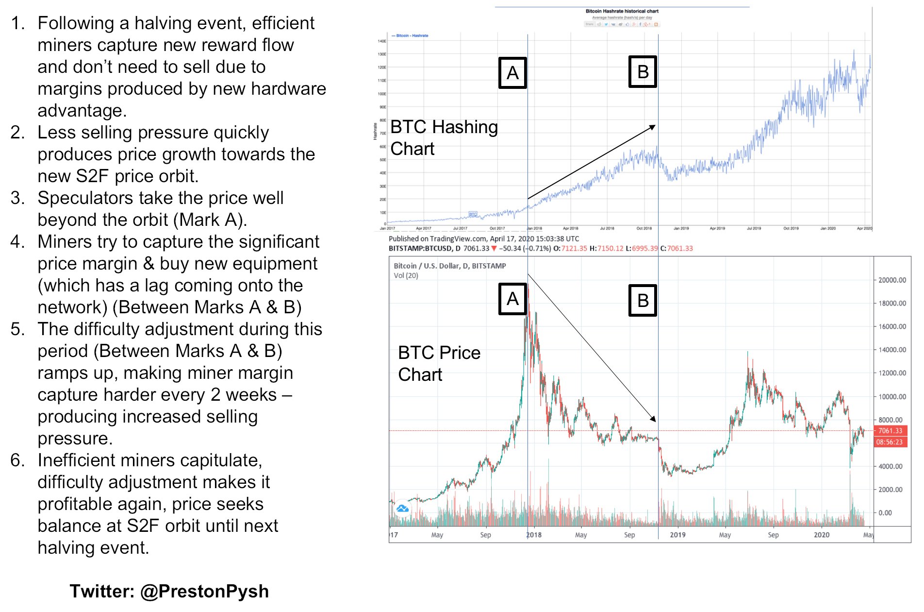 Preston Pysh Bitcoin Halving Chart