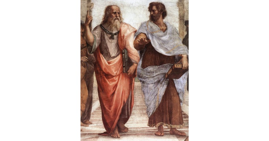 Plato (427–347BC) and Aristotle (384–322BC)