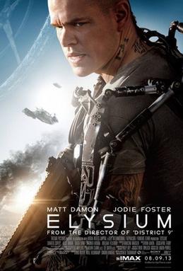 Elysium starring Matt Damon