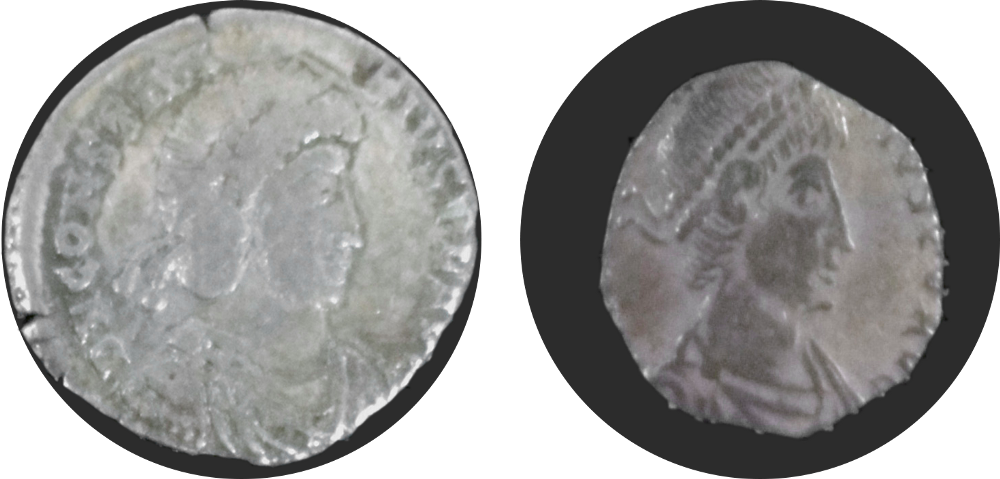 example of shaved coin